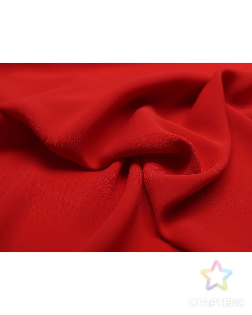 Ткань плательная "Кади", однотонная, цвет красный арт. ГТ-2561-1-ГТ0047337 2