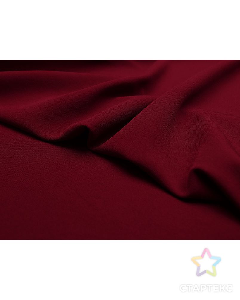 Заказать Ткань плательная "Кади", однотонная, цвет бордовый арт. ГТ-2565-1-ГТ0047341 в Новосибирске