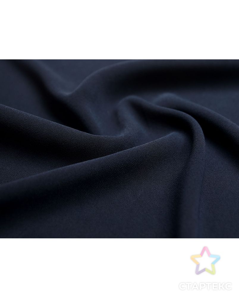 Ткань плательная, однотонная, цвет темно-синий арт. ГТ-2574-1-ГТ0047350 3
