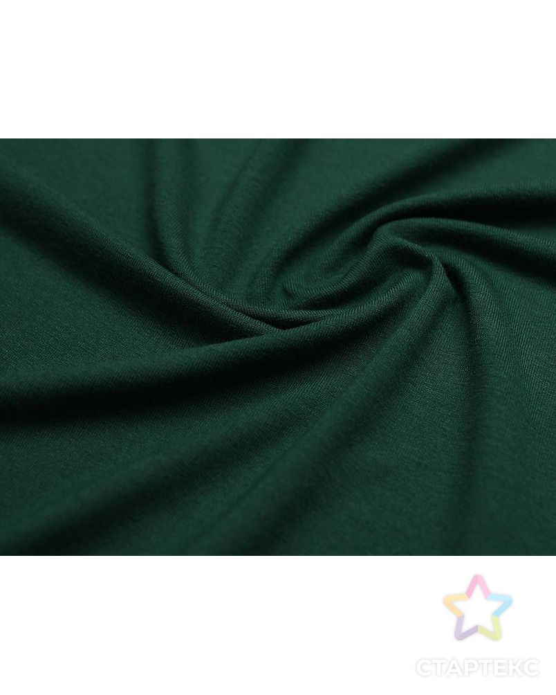 Вискозный футболочный однотонный трикотаж, цвет сосново-зеленый  (235 г/м2) арт. ГТ-2608-1-ГТ0047387