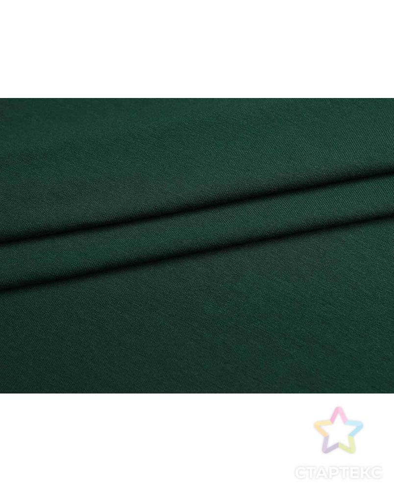 Вискозный футболочный однотонный трикотаж, цвет сосново-зеленый  (235 г/м2) арт. ГТ-2608-1-ГТ0047387 2