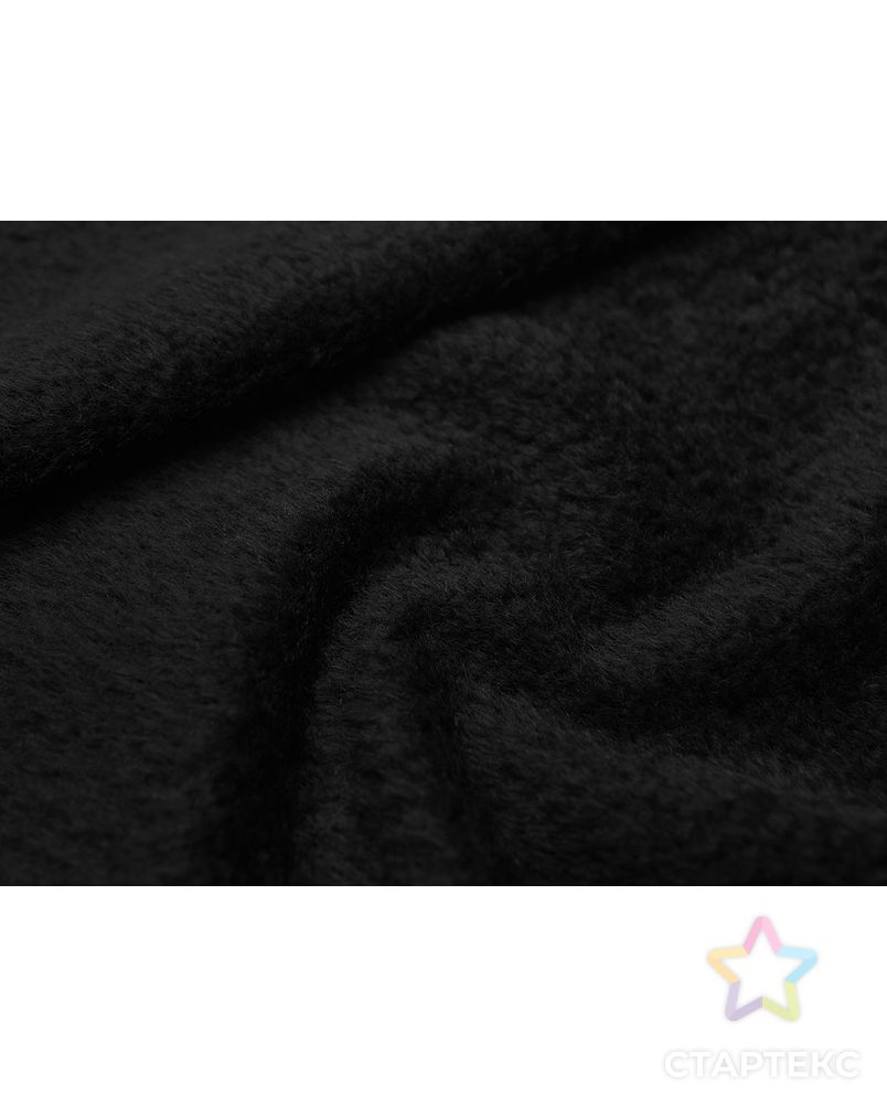 Ткань пальтовая с коротким ворсом черного цвета арт. ГТ-2647-1-ГТ0047428 4