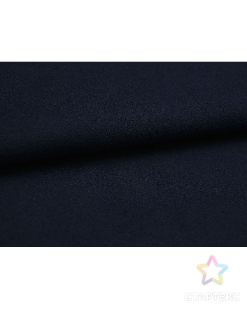 Ткань пальтовая шерстяная звездного синего цвета арт. ГТ-2652-1-ГТ0047433