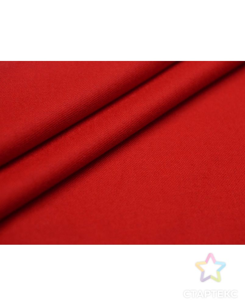 Ткань костюмная шерстяная огненно-красного цвета арт. ГТ-2663-1-ГТ0047444
