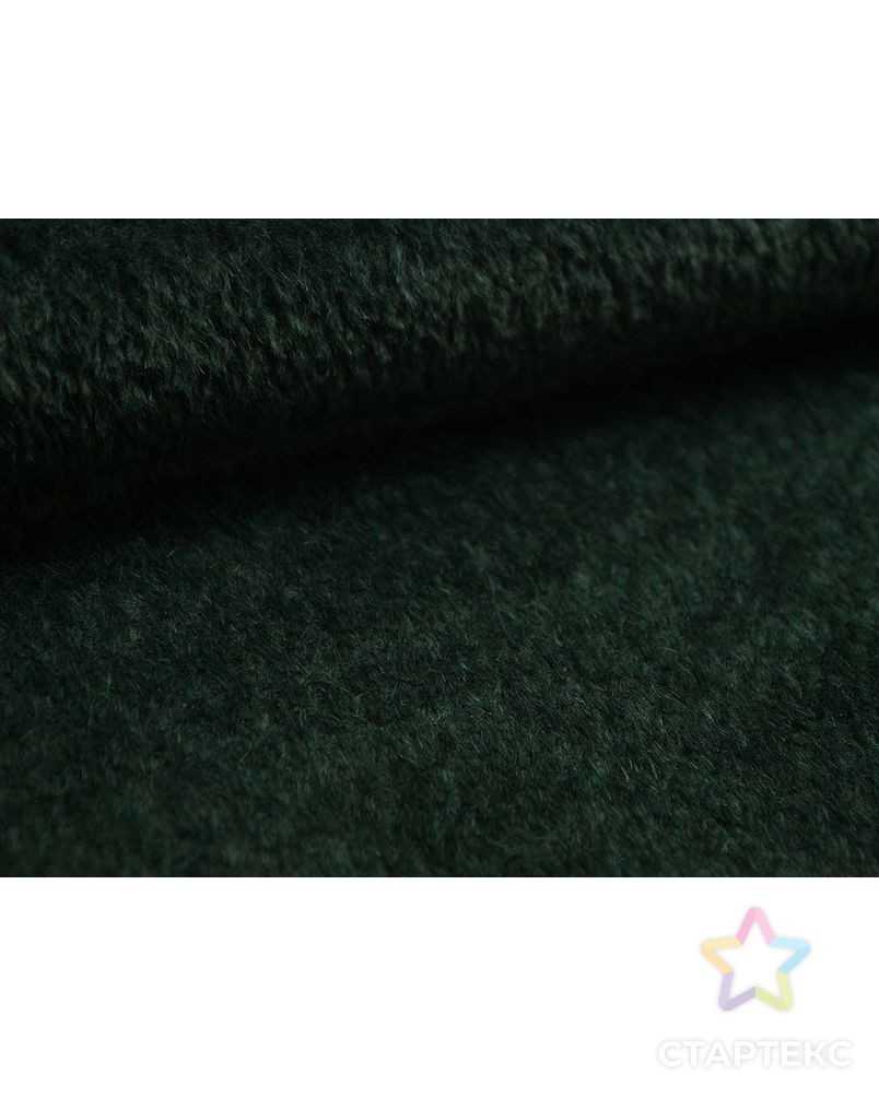 Ткань пальтовая с ворсом темно-изумрудного цвета арт. ГТ-2667-1-ГТ0047448 2