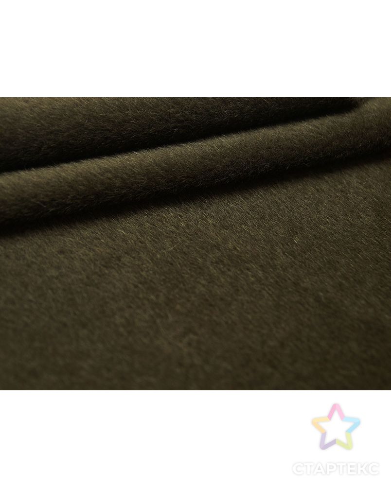 Ткань пальтовая темно-оливкового цвета арт. ГТ-2675-1-ГТ0047457