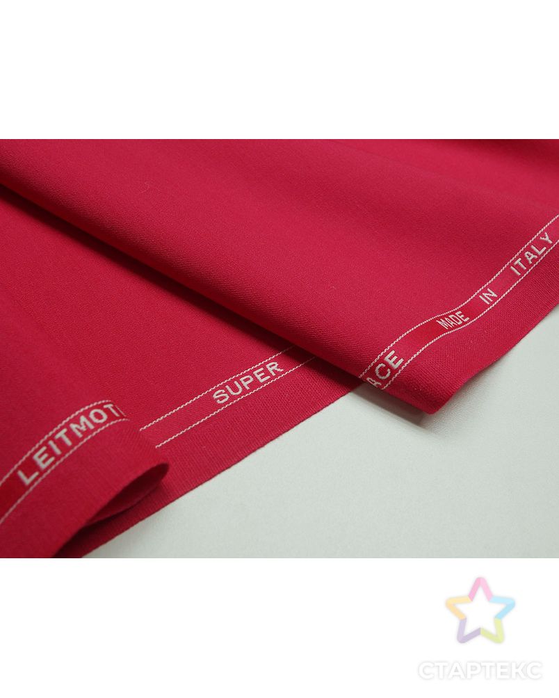 Ткань костюмная Лейтмотив, цвет: красно-розовый цв.28 арт. ГТ-2677-1-ГТ0047459 3