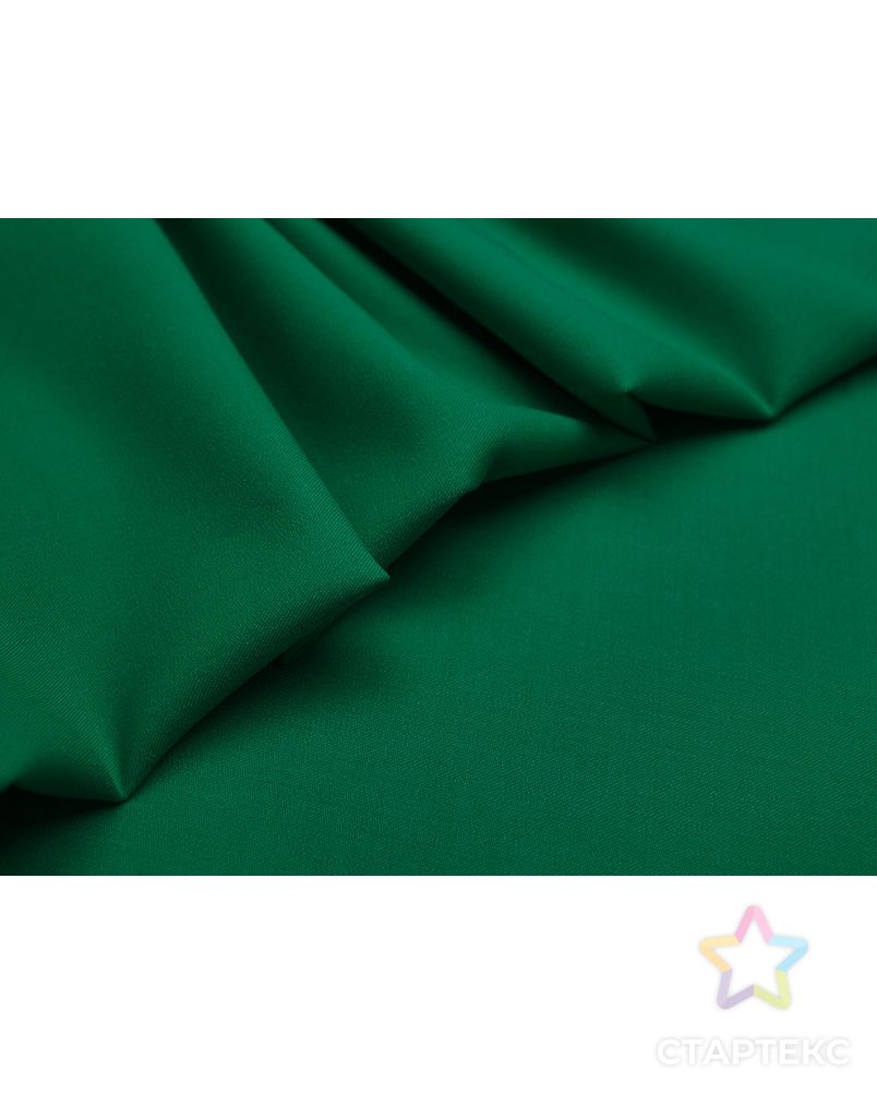Ткань костюмная Лейтмотив, цвет: насыщеный зеленый цв.18 арт. ГТ-2680-1-ГТ0047464 3