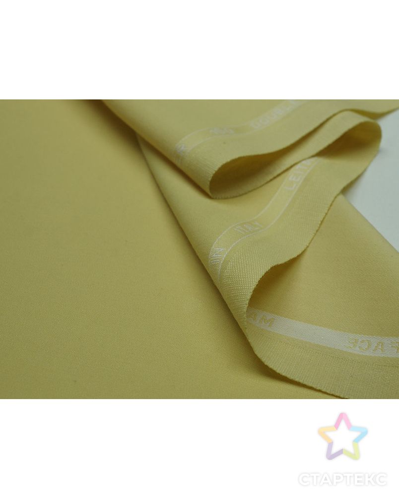 Ткань костюмная Лейтмотив, цвет: светло-желтый цв.610 арт. ГТ-2682-1-ГТ0047466 3