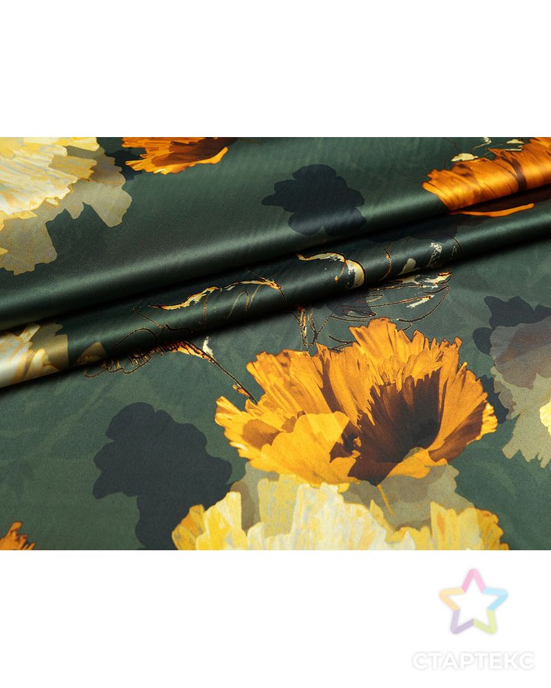 Заказать Изящная плательная ткань с абстрактными цветами  (190 г/м2) арт. ГТ-2698-1-ГТ0047489 в Новосибирске