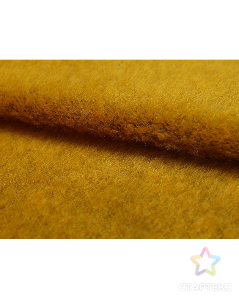 Пальтовая ткань со средним ворсом цвета золотого сияния арт. ГТ-2732-1-ГТ0047525 2