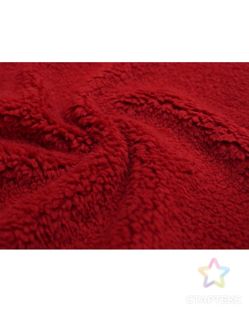 Винтажный искусственный мех, цвет красного танго арт. ГТ-2735-1-ГТ0047528 2