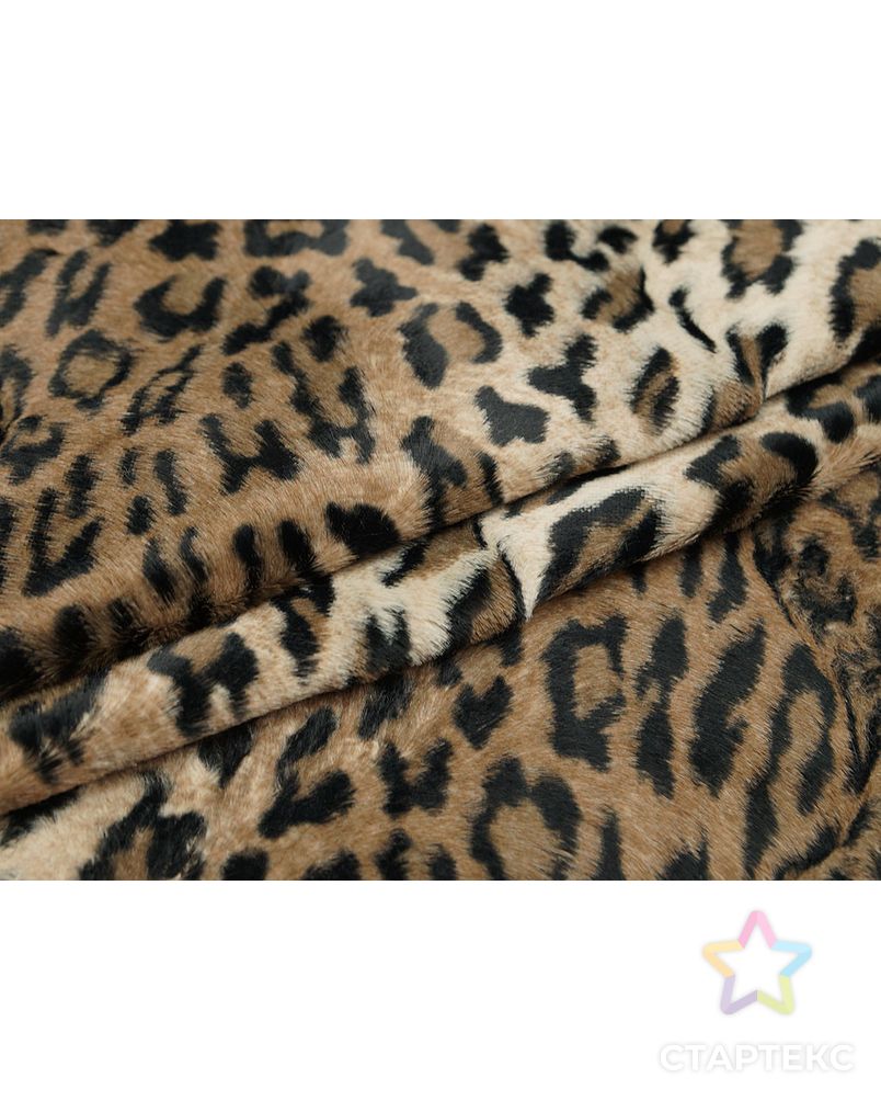 Заказать Искусственный леопардовый мех с коротким ворсом арт. ГТ-2742-1-ГТ0047535 в Новосибирске
