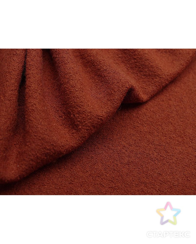 Лоден, костюмно-пальтовый, цвет теплого шоколада арт. ГТ-2764-1-ГТ0047588 3