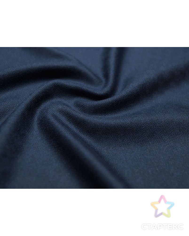 Двухсторонняя костюмная ткань черно-синего цвета арт. ГТ-2770-1-ГТ0047627 2