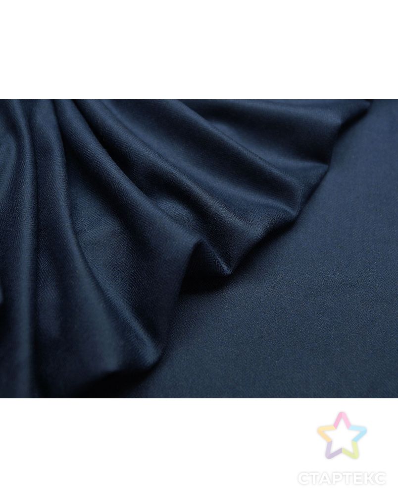 Двухсторонняя костюмная ткань черно-синего цвета арт. ГТ-2770-1-ГТ0047627