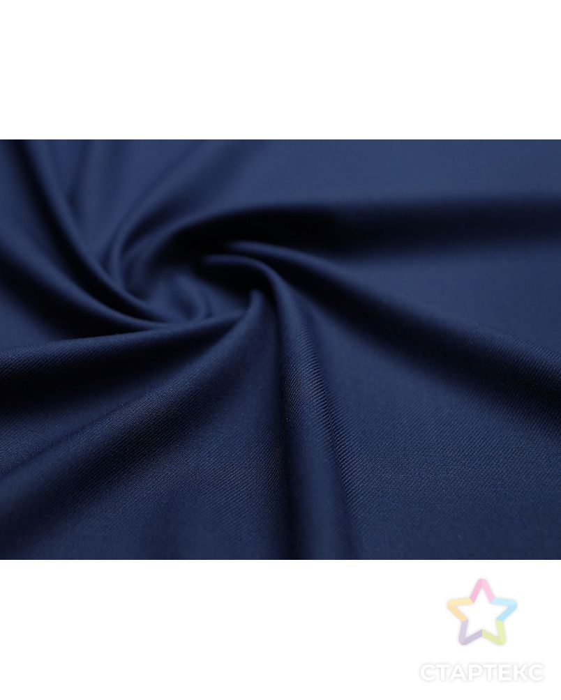 Классическая костюмная ткань темно-синего цвета арт. ГТ-2774-1-ГТ0047631 1