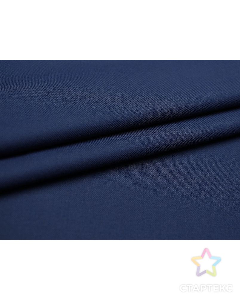 Классическая костюмная ткань темно-синего цвета арт. ГТ-2774-1-ГТ0047631 2