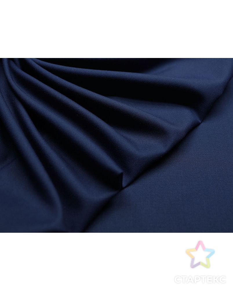 Классическая костюмная ткань темно-синего цвета арт. ГТ-2774-1-ГТ0047631 3
