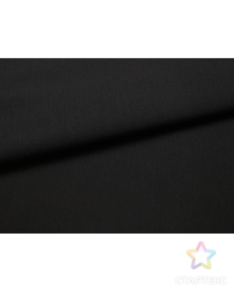 Классическая костюмная ткань угольно-черного цвета арт. ГТ-2776-1-ГТ0047634 5