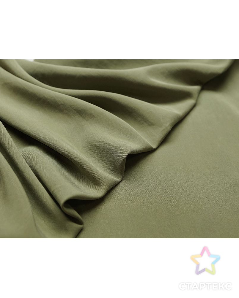 Ткань блузочно-плательная цвет хаки    (180 г/м2) арт. ГТ-2784-1-ГТ0047642 1