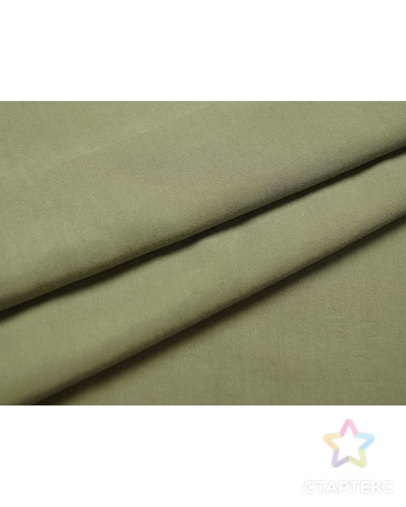 Ткань блузочно-плательная цвет хаки    (180 г/м2) арт. ГТ-2784-1-ГТ0047642 2