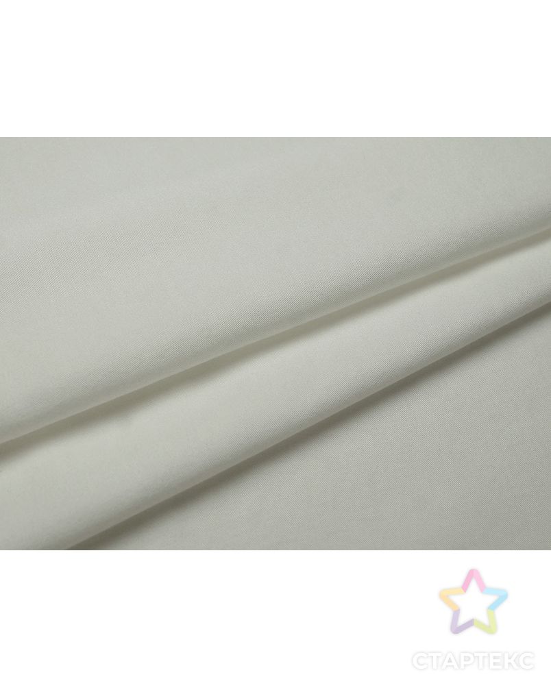 Ткань блузочно-плательная белоснежного цвета   (180 г/м2) арт. ГТ-2786-1-ГТ0047644 2