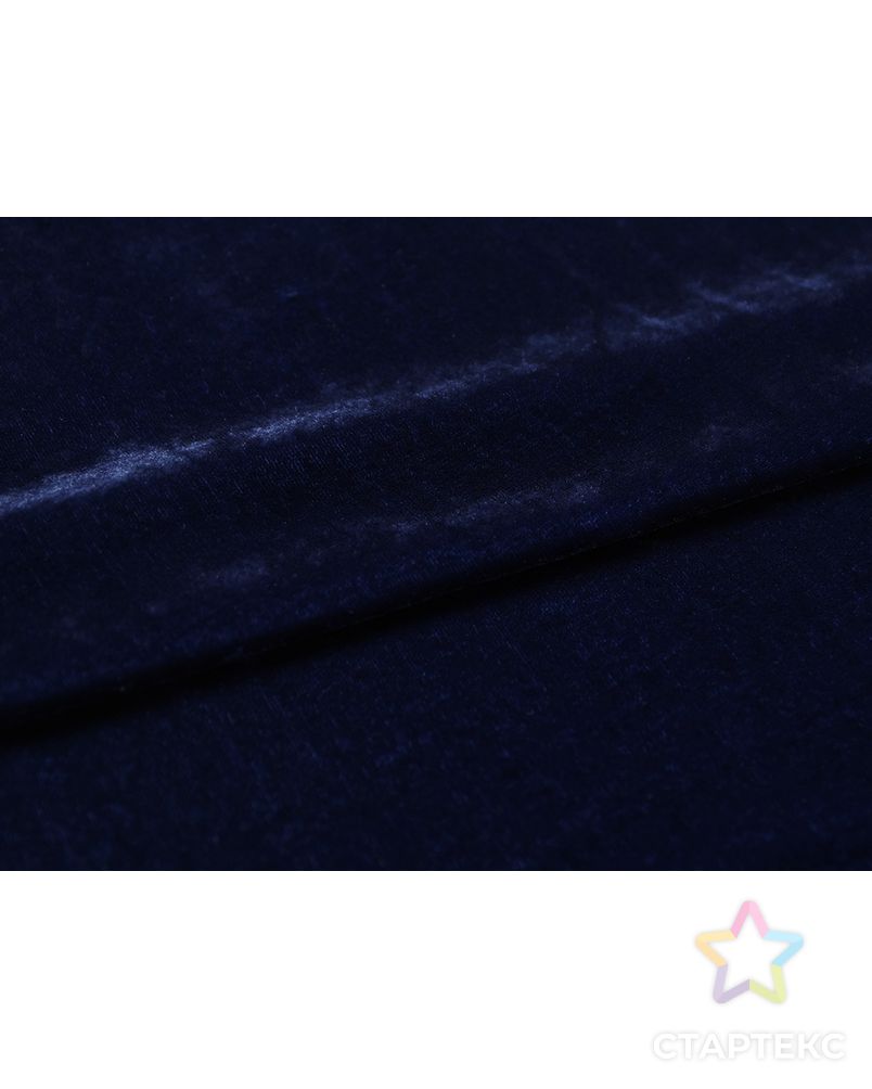 Изысканный бархат глубокого синего цвета арт. ГТ-2863-1-ГТ0047732