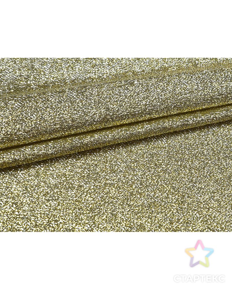 Превосходный шелк с люрексом, цвет ослепительно-золотой арт. ГТ-2873-1-ГТ0047742 2