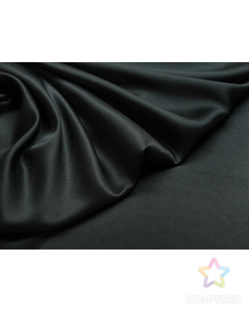 Великолепный блузочный шелк черного цвета арт. ГТ-2886-1-ГТ0047764 1