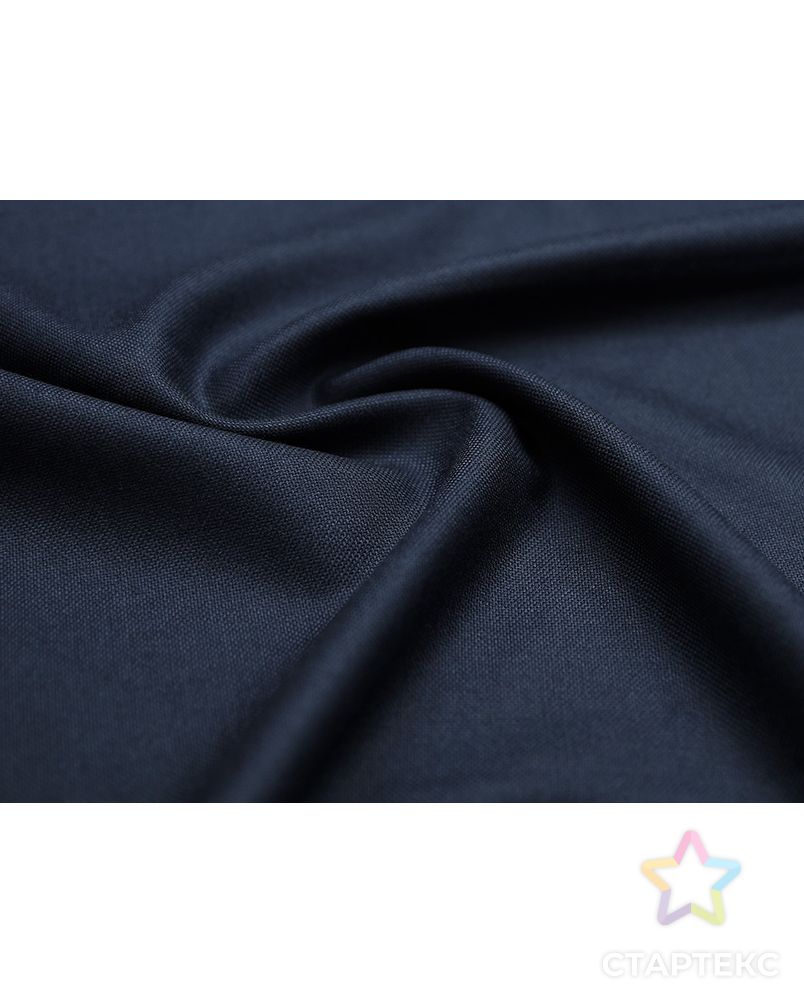 Прекрасная костюмная ткань глубокого синего цвета арт. ГТ-2893-1-ГТ0047771