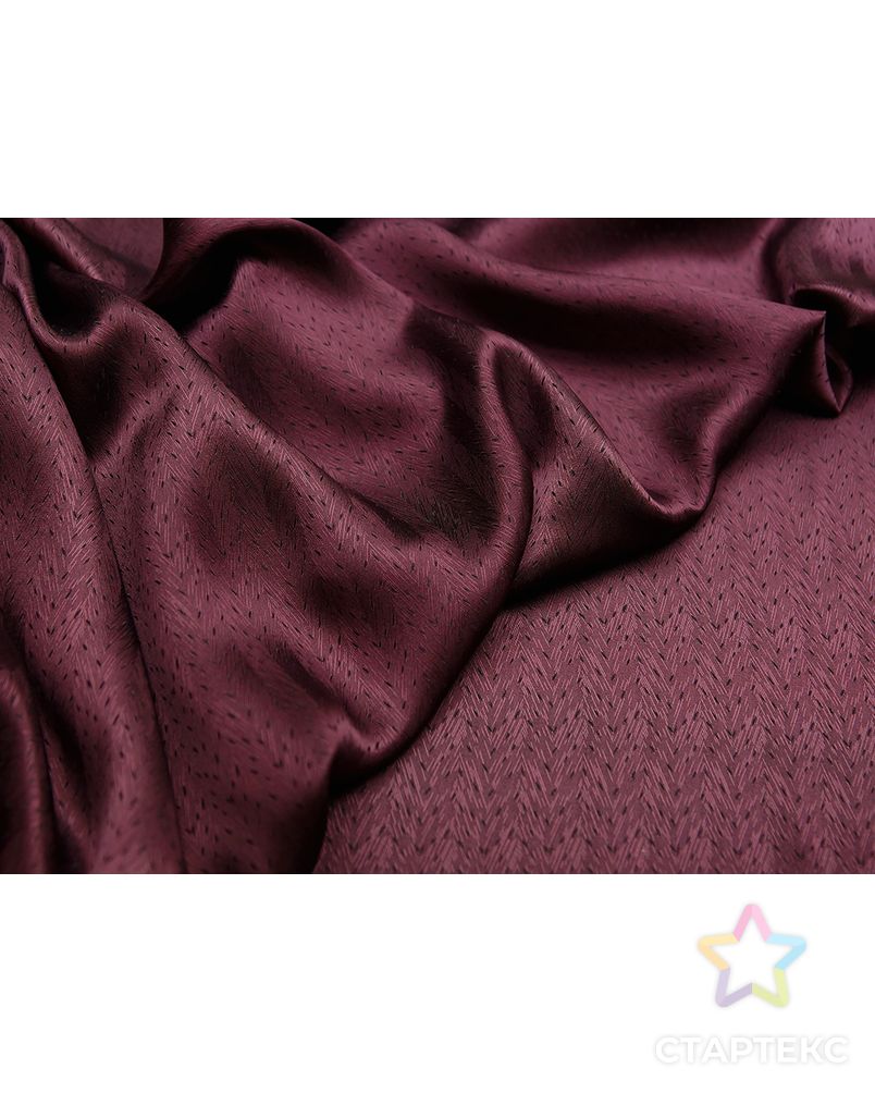 Заказать Шелковая подкладочная ткань в елочку темно-вишневого цвета арт. ГТ-2920-1-ГТ0047800 в Новосибирске