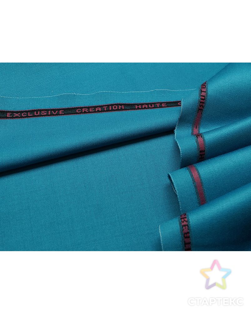 Заказать Ткань костюмная двухсторонняя, цвет насыщенный голубой арт. ГТ-2956-1-ГТ0047836 в Новосибирске