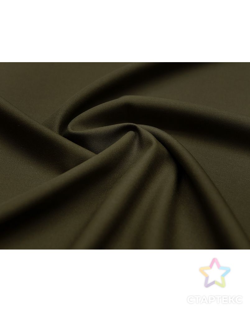 Заказать Ткань костюмная двухсторонняя темного цвета хаки арт. ГТ-2963-1-ГТ0047843 в Новосибирске