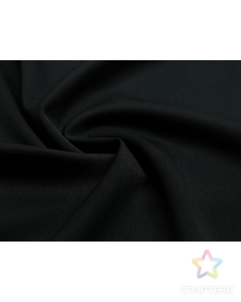 Классическая костюмная ткань, цвет черный арт. ГТ-3006-1-ГТ0047886 1