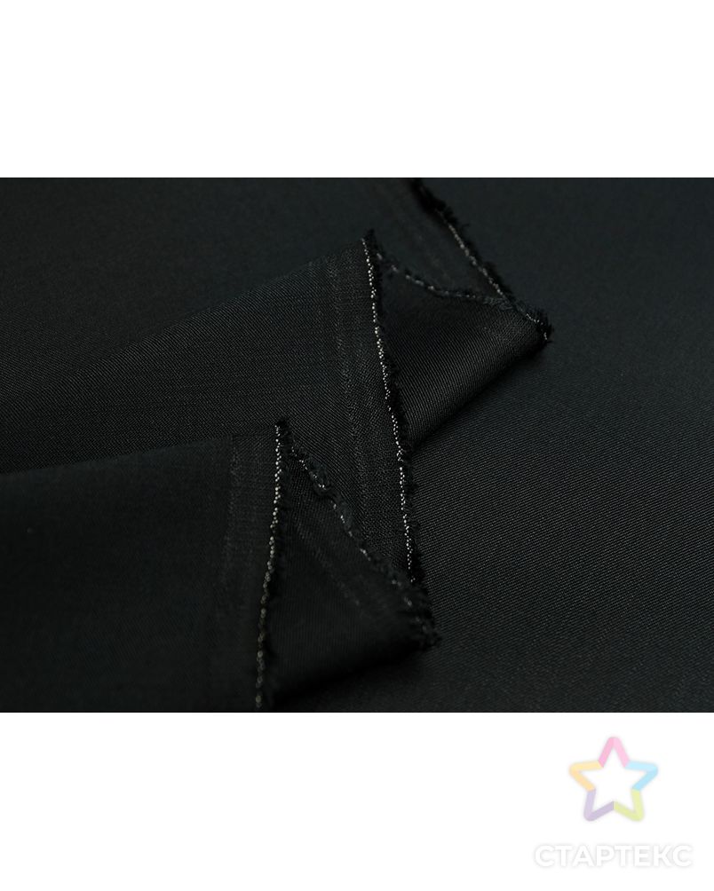 Классическая костюмная ткань, цвет черный арт. ГТ-3006-1-ГТ0047886 4