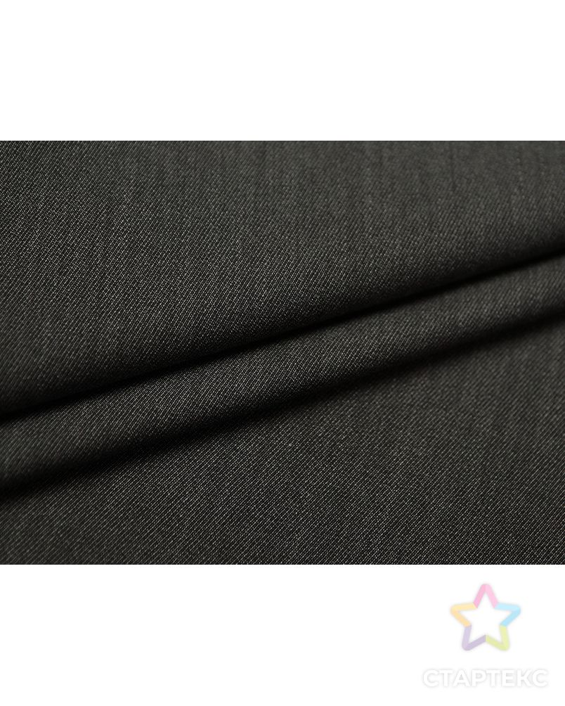 Шерстяная костюмная ткань под джинсу, серый меланж арт. ГТ-3017-1-ГТ0047897