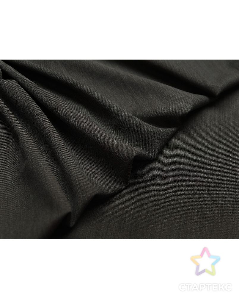 Шерстяная костюмная ткань под джинсу, серый меланж арт. ГТ-3017-1-ГТ0047897