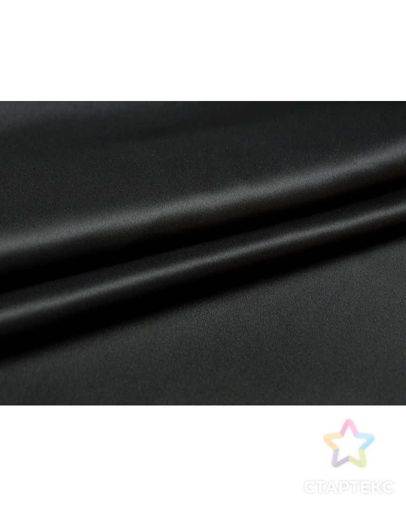 Прекрасный шелк черного цвета арт. ГТ-3206-1-ГТ0047943 2