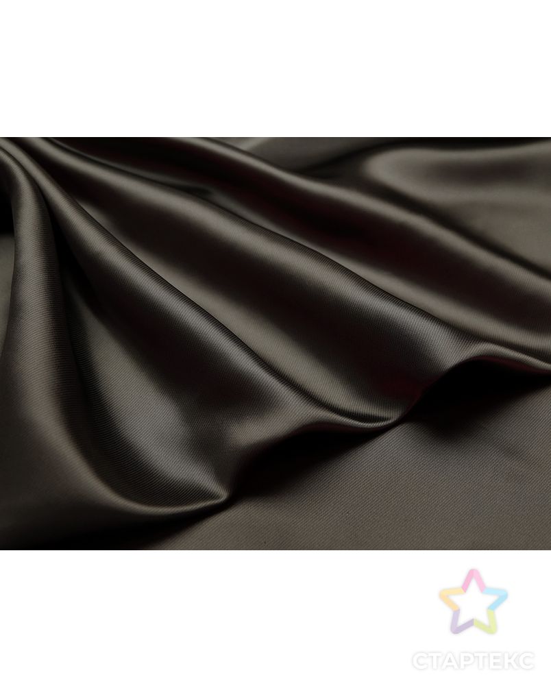 Прекрасная подкладочная ткань в диагональную полоску серого цвета (168 г/м2) арт. ГТ-3213-1-ГТ0047950 1