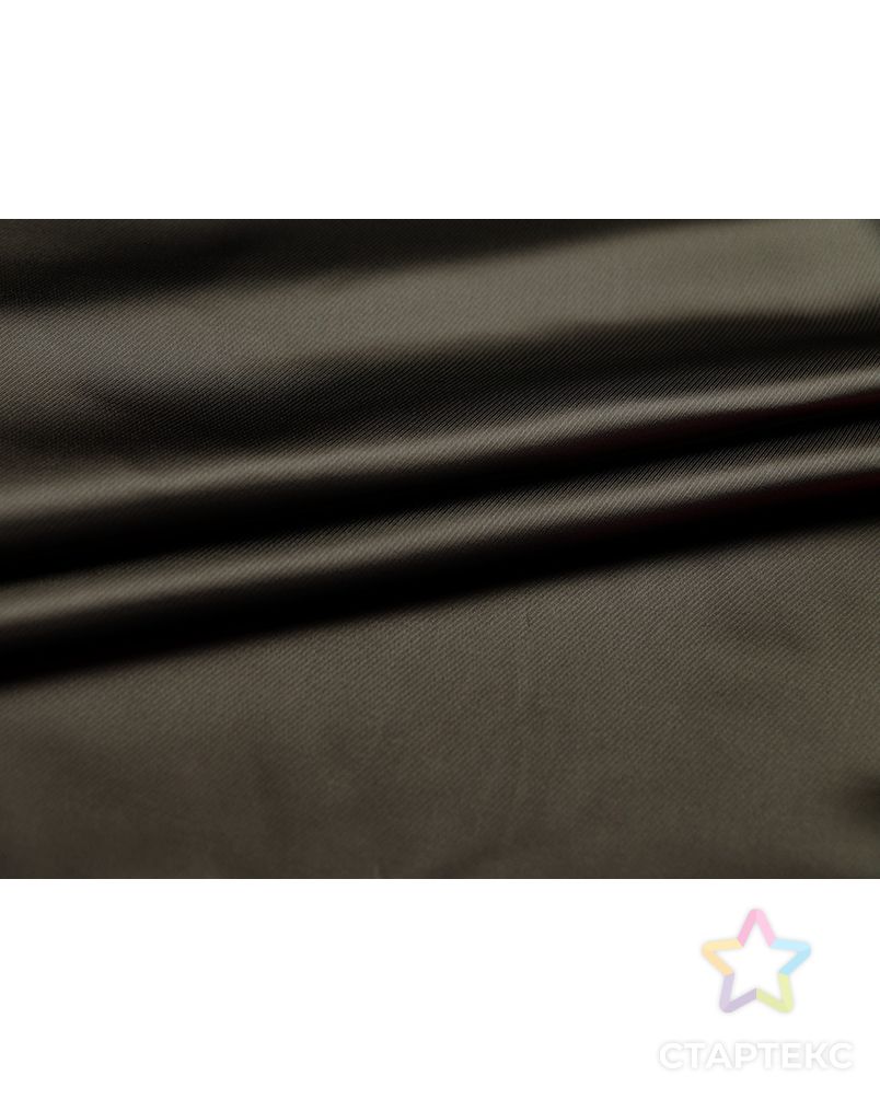 Прекрасная подкладочная ткань в диагональную полоску серого цвета (168 г/м2) арт. ГТ-3213-1-ГТ0047950 2