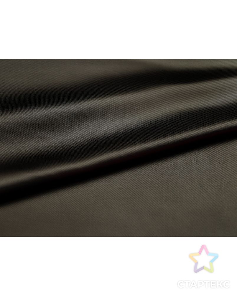 Прекрасная подкладочная ткань в диагональную полоску серого цвета (168 г/м2) арт. ГТ-3213-1-ГТ0047950 5