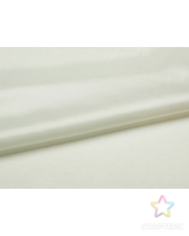 Однотонная подкладочная ткань молочного цвета арт. ГТ-3228-1-ГТ0047965 5