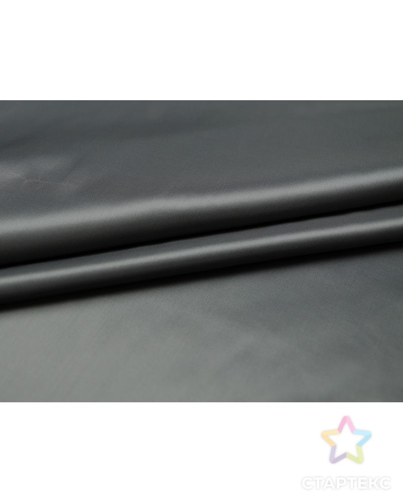 Однотонная подкладочная ткань цвета темной стали  (104 гр/м2) арт. ГТ-3258-1-ГТ0047996 2