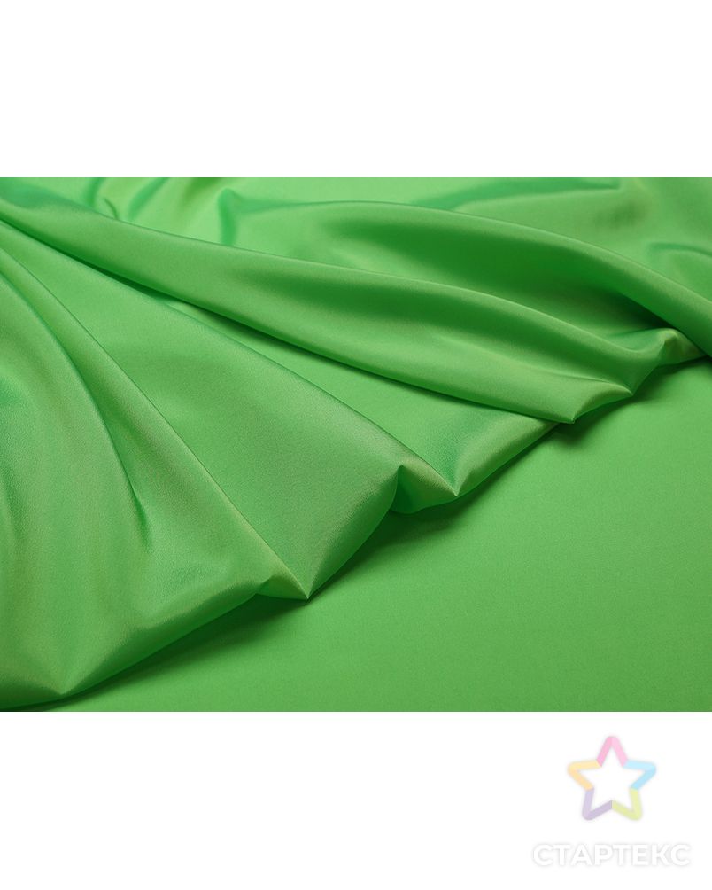 Однотонная подкладочная ткань цвета летней зелени  (62 гр/м2) арт. ГТ-3271-1-ГТ0048016 3