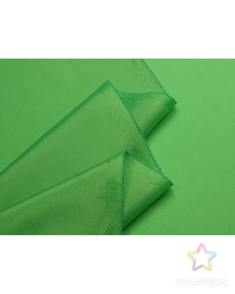 Однотонная подкладочная ткань цвета летней зелени  (62 гр/м2) арт. ГТ-3271-1-ГТ0048016 4