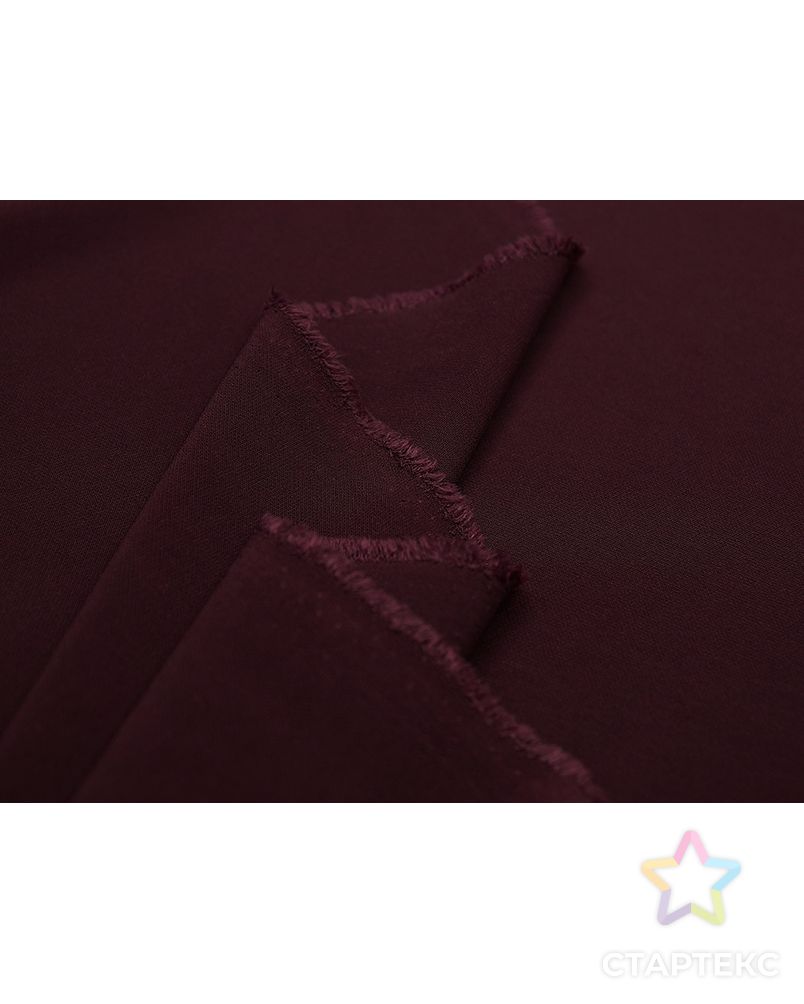 Ткань плательная "Кади" темно-вишневого цвета  (240 гр/м2) арт. ГТ-3277-1-ГТ0048022