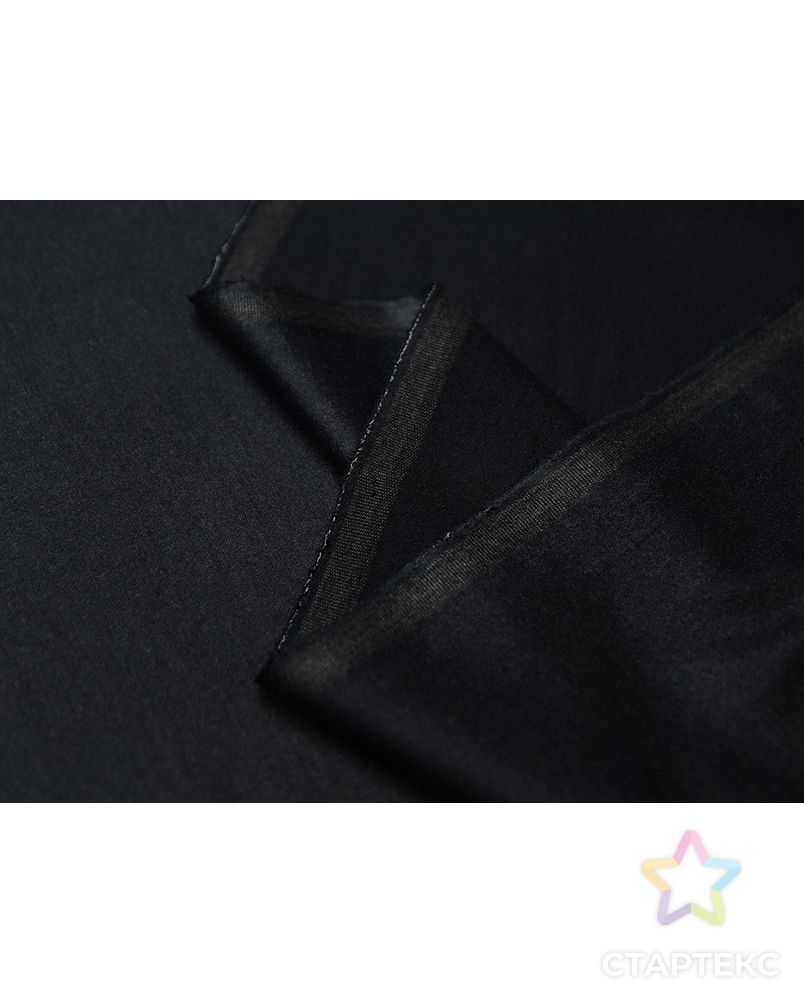 Великолепная костюмная ткань темно-синего цвета  (228 гр/м2) арт. ГТ-3409-1-ГТ0048107 4