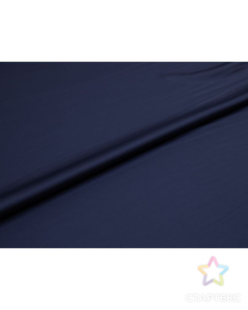 Блузочно-плательная ткань с деликатным блеском, цвет синий арт. ГТ-8432-1-ГТ-5-10325-1-30-1 6