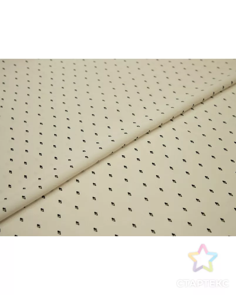 Ткань блузочная с мелким рисунком "ромбики" арт. ГТ-8708-1-ГТ-5-10608-2-21-1 - рис. 6